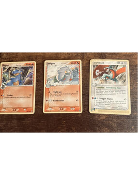 Complete Bagon Evolution Line – Bagon Shelgon Salamence –